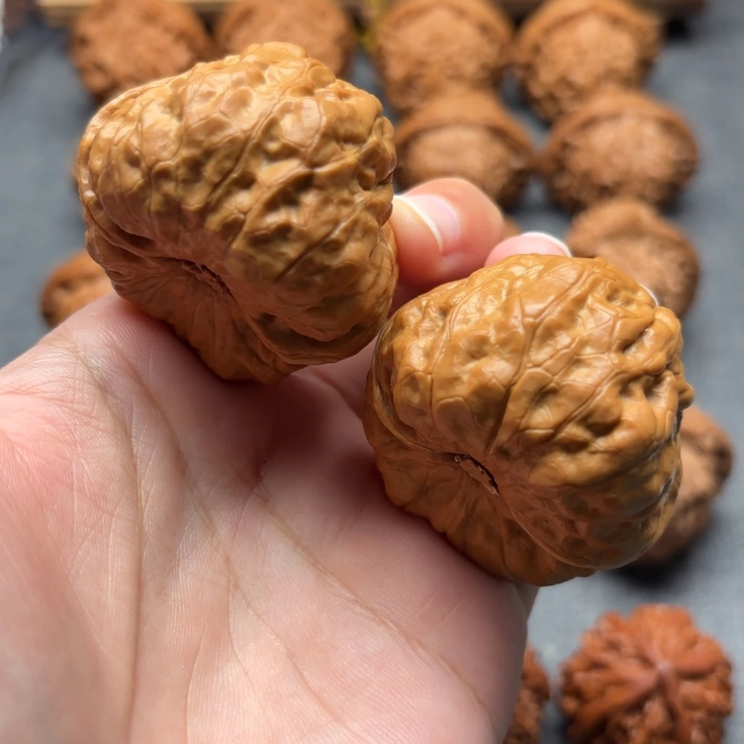 文玩核桃吊坠蛙饼42肚47