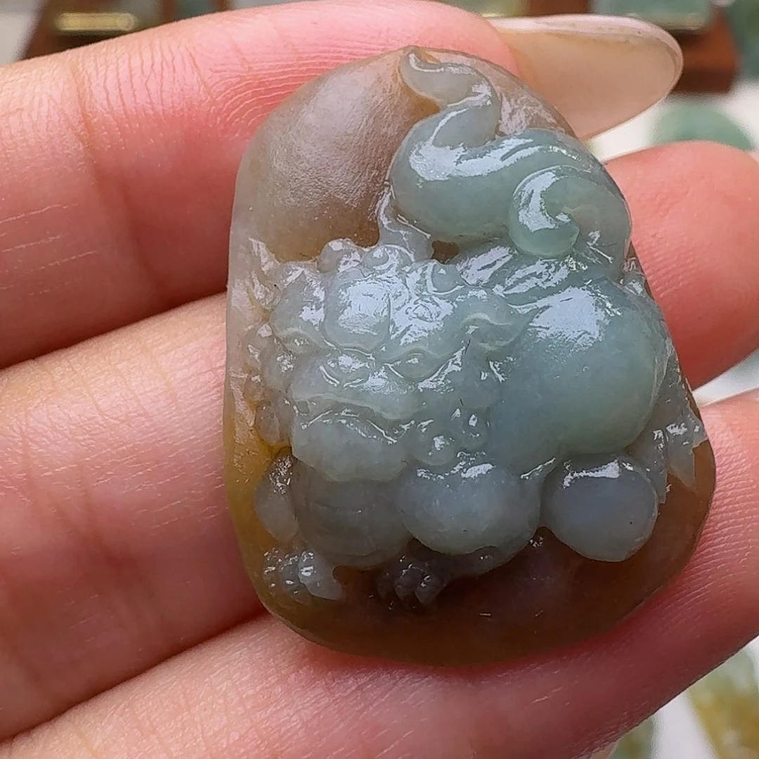 定制翡翠未镶嵌毛货