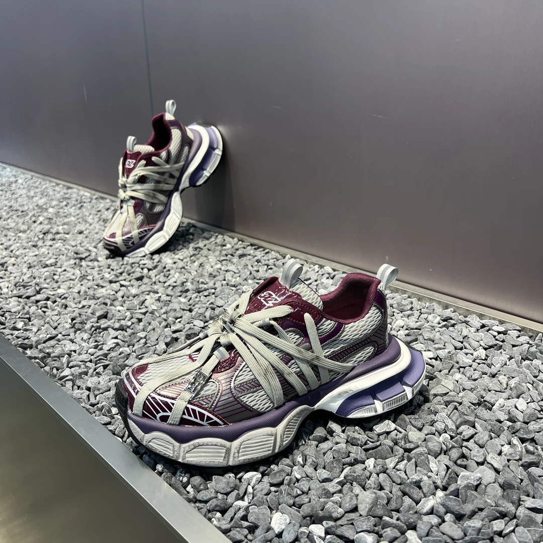 2025夏季男女同款单网透气运动风时尚舒适厚底休闲风网面老爹鞋