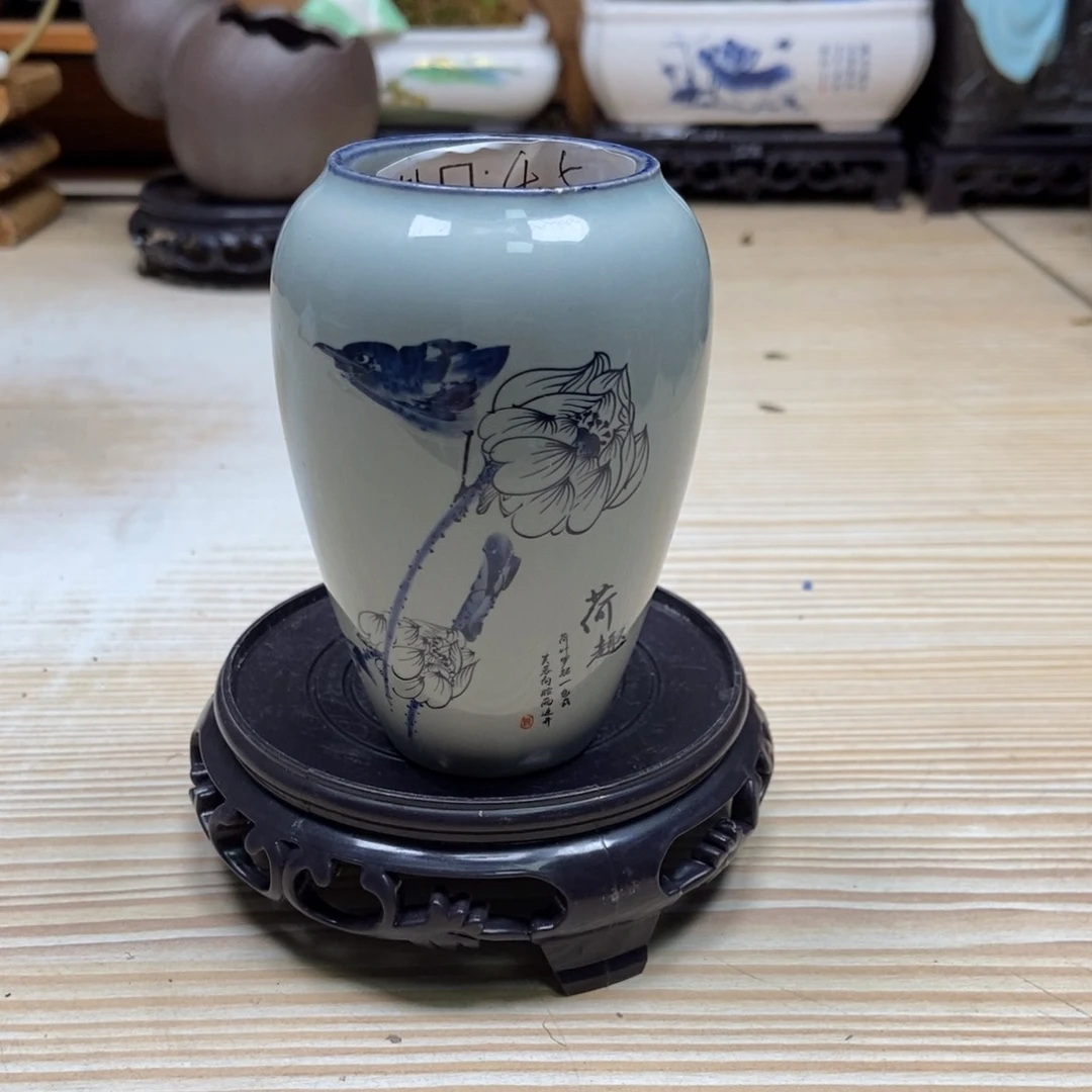 瓷片陶瓷花盆陶瓷艺术