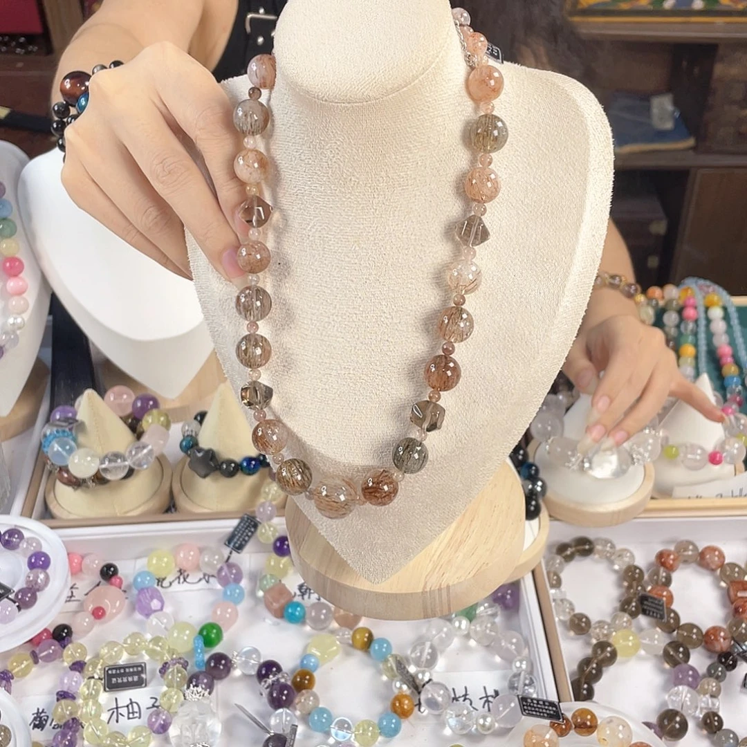 银S925镀金镶嵌手链水晶