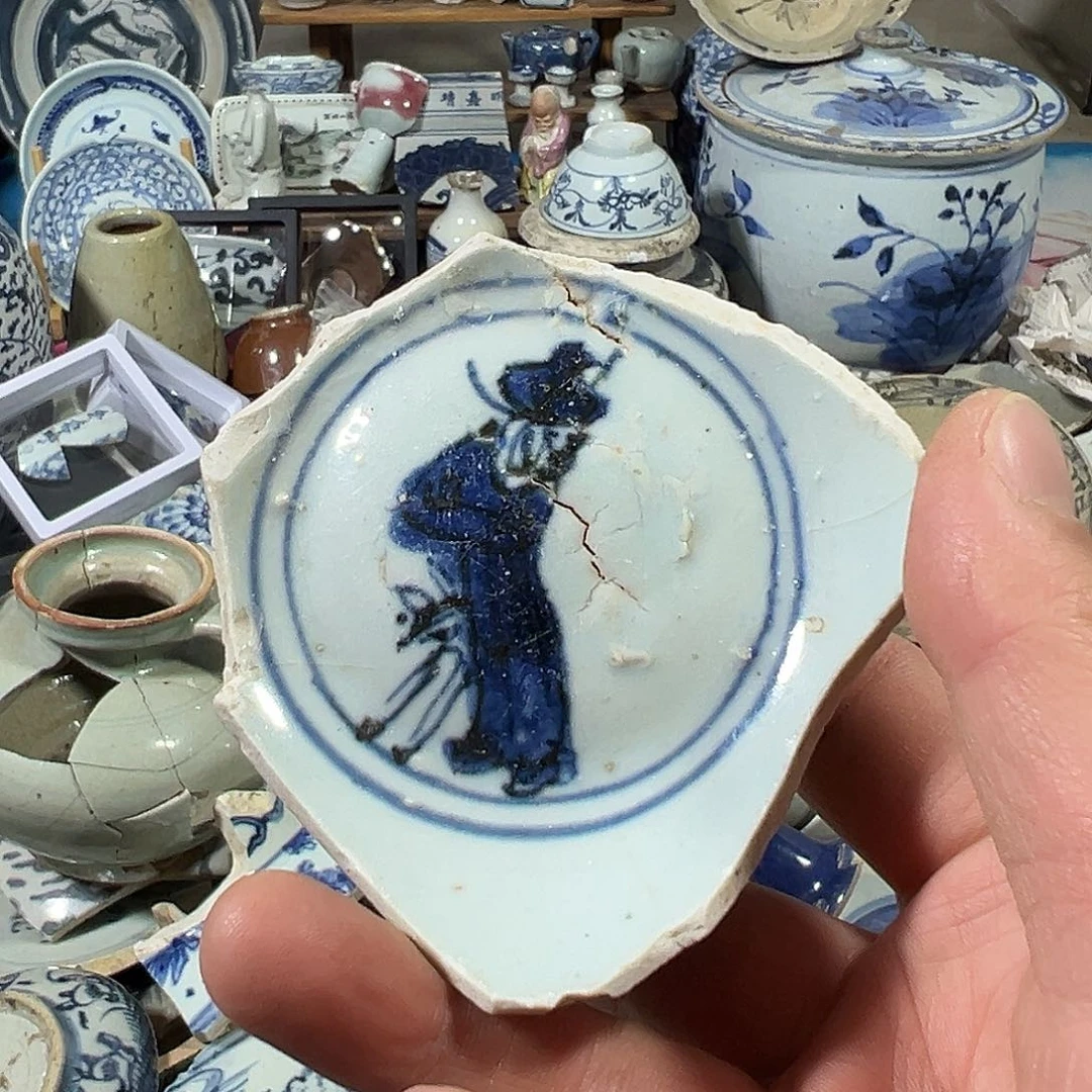 瓷片瓷片标本，全场包邮