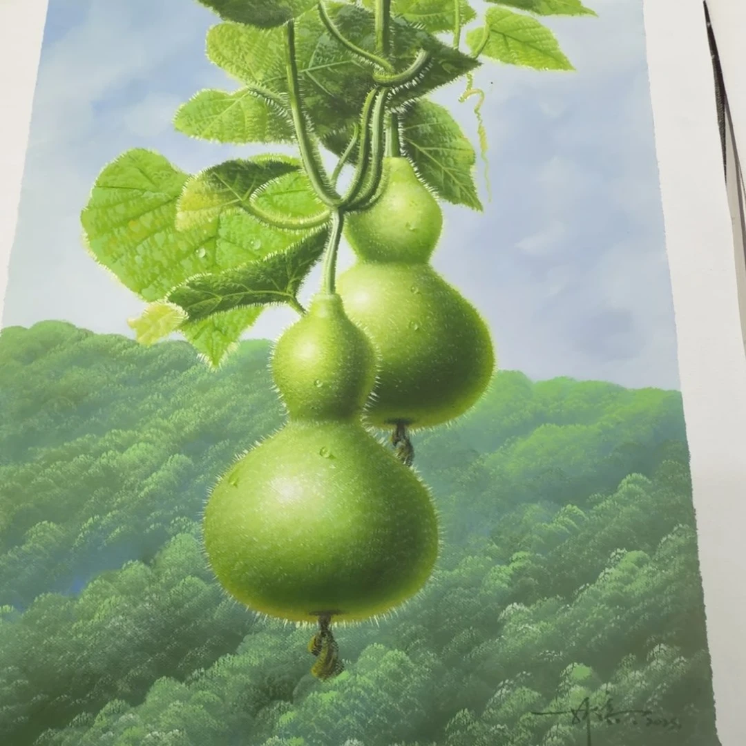 油画加油加油努力加油努力