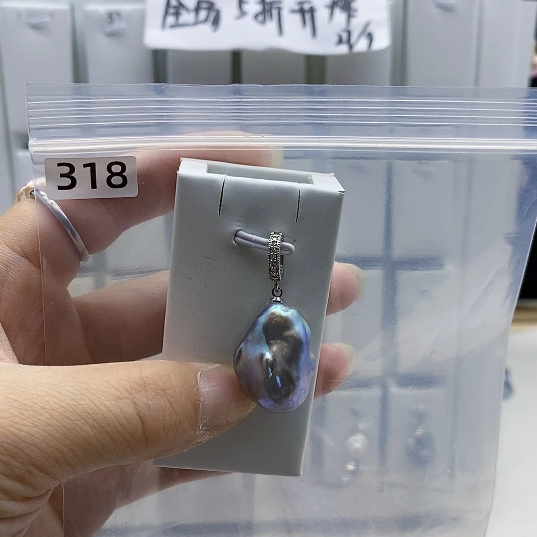 颈饰合金淡水珍珠