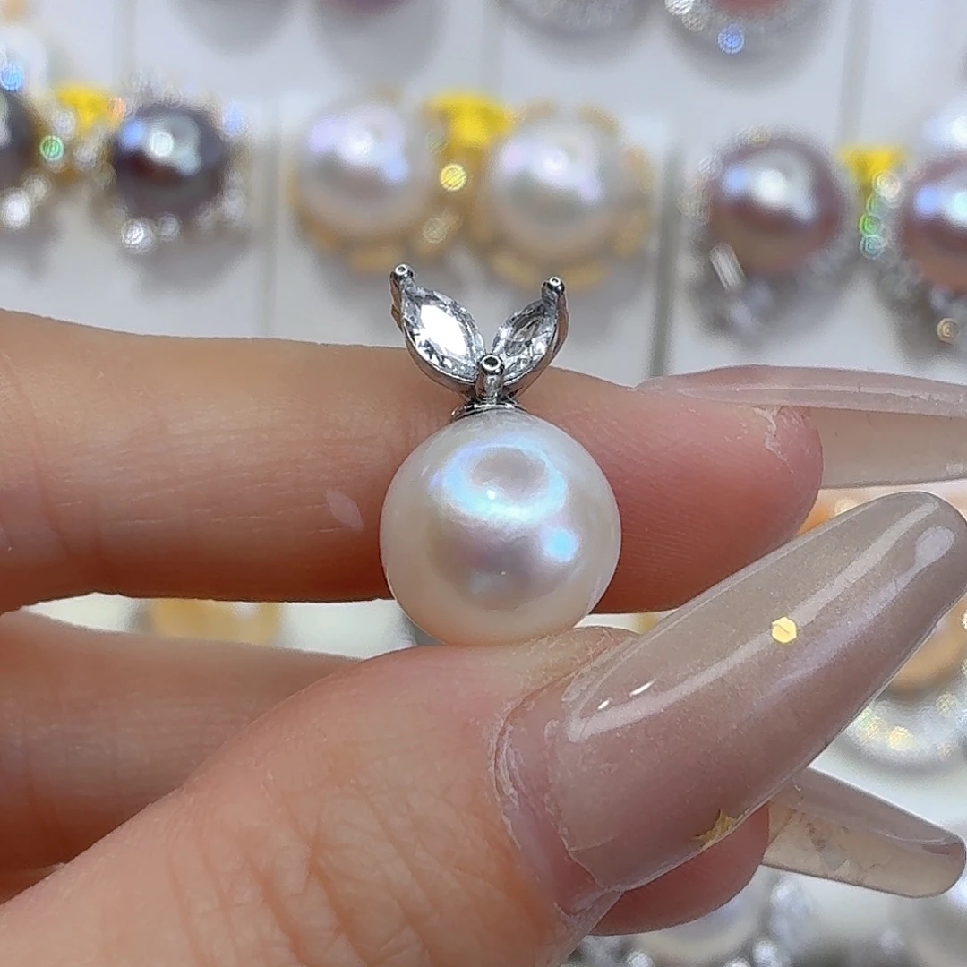 淡水珍珠颈饰合金