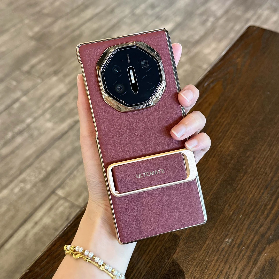 适用华为mateXTS手机壳新款三折叠XTS保护套旋转支架防摔腕带外壳