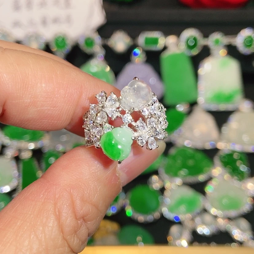 【闪购商品】未镶嵌戒指翡翠天然翡翠