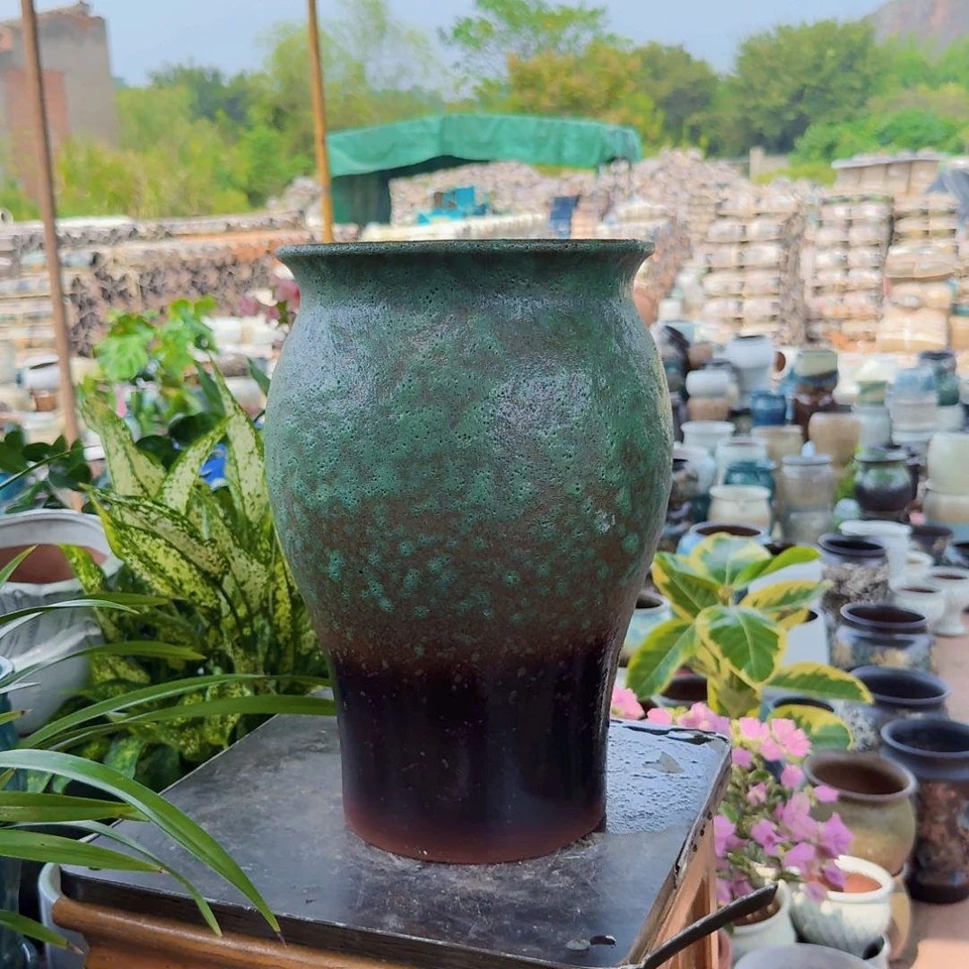 紫砂花盆口20高30（一个美人鱼牛油果