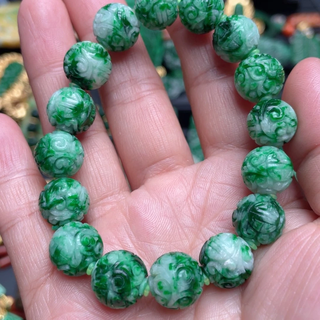 翡翠未镶嵌手链翡翠