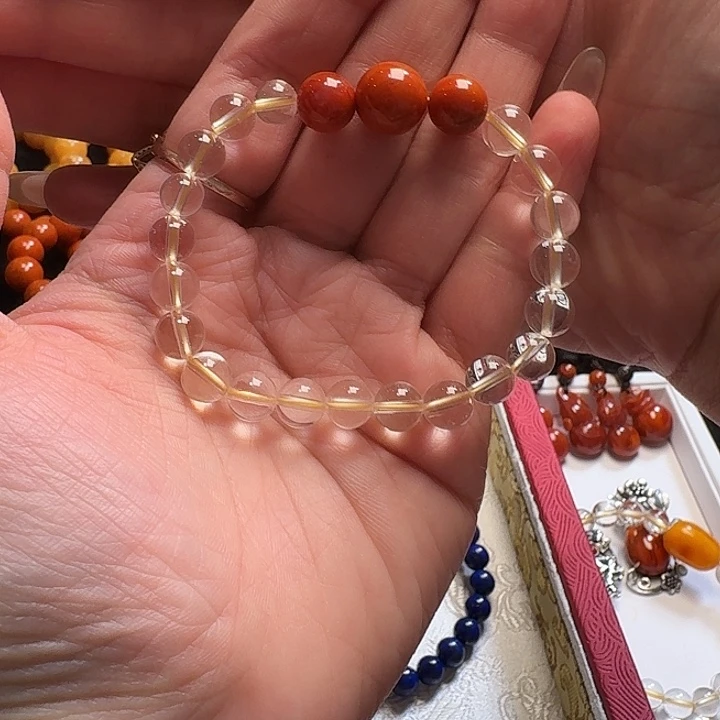 南红玛瑙未镶嵌手串