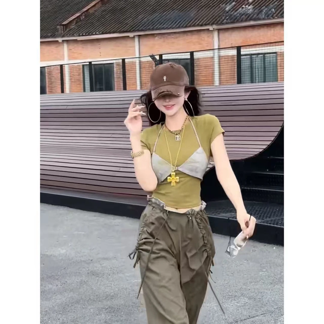 DACPAN-“心机手册”炒色两件套上衣 2025/盼·PP 6410