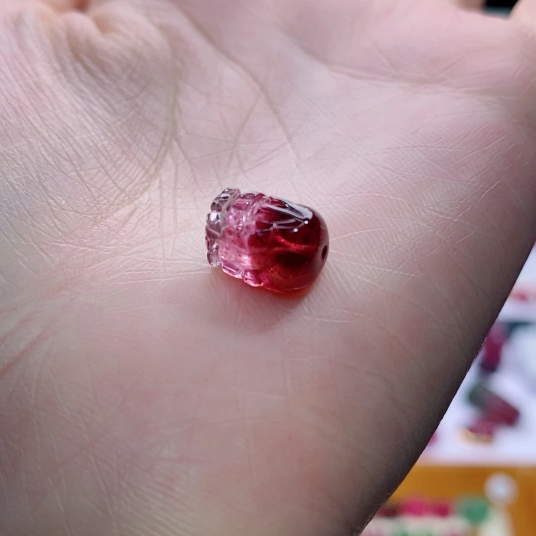 颈饰未镶嵌碧玺貔貅单颗yy