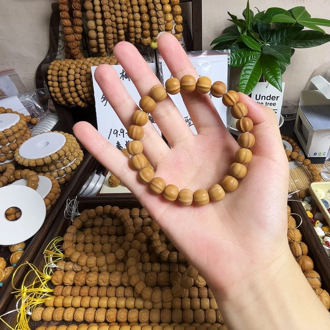 猴头核桃手串捡漏款微瑕鲨鱼背（非全品介意勿拍）