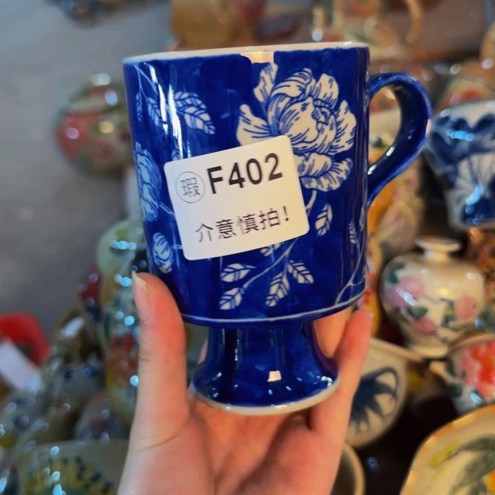 瓷片景德镇陶瓷手工手绘