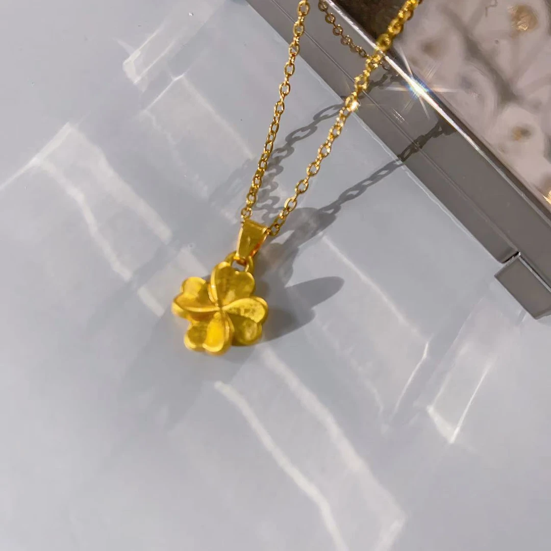 钛钢项链 气质轻奢时尚百搭个性精致简约项链XL9086