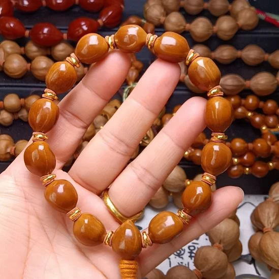 手串/手链橄榄核橄榄核手串铁核蒜头1.2