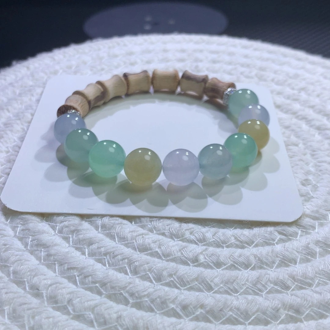 翡翠未镶嵌手串卡10