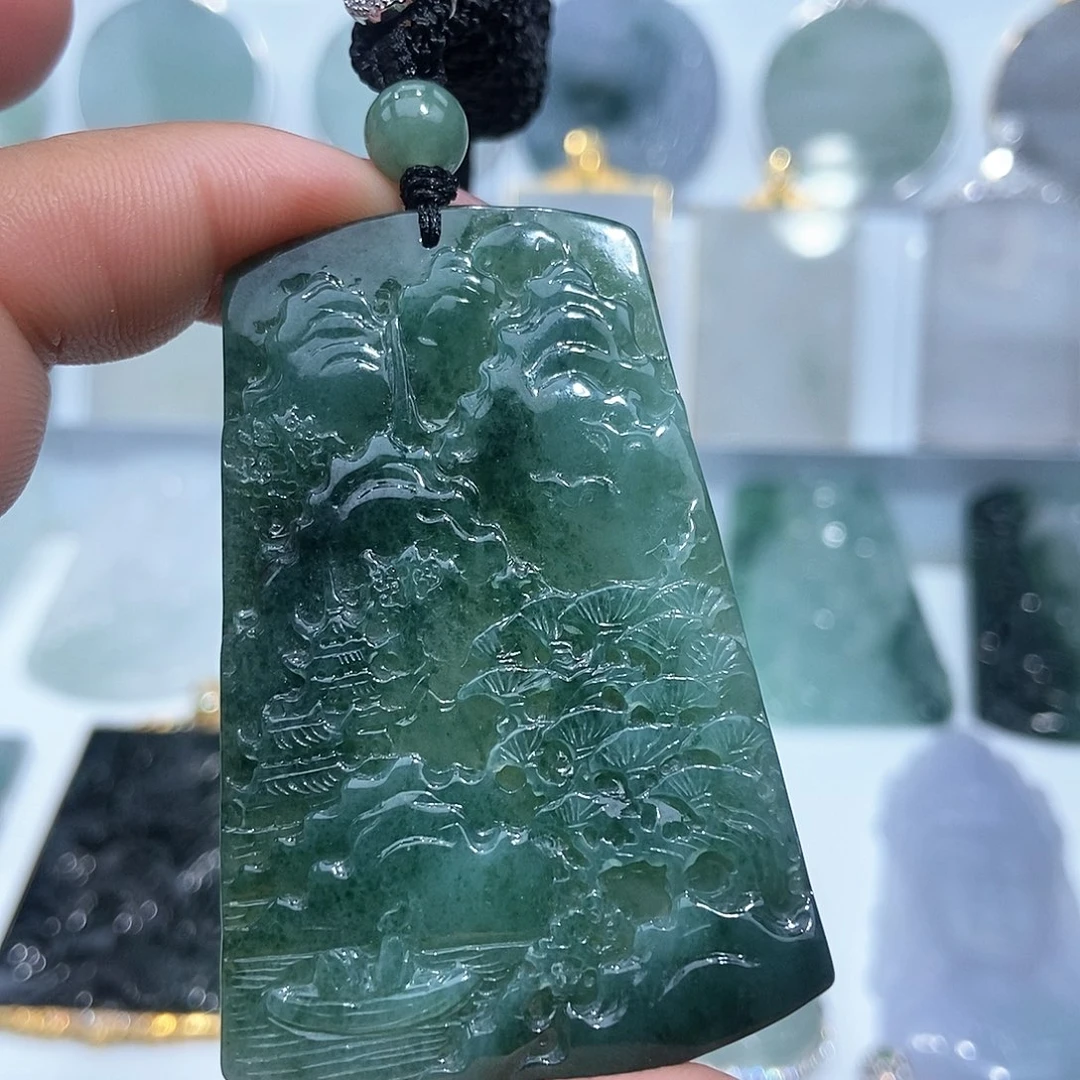 翡翠吊坠(不含链)未镶嵌