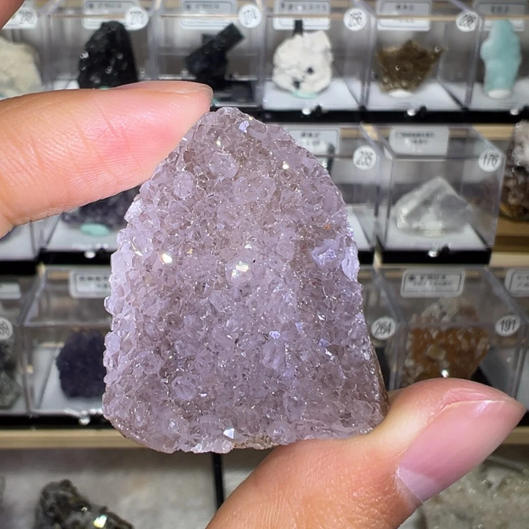 紫晶大型摆件（非配饰）银S925镶嵌