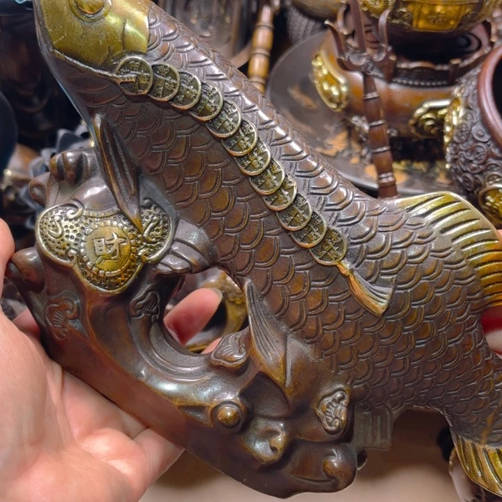 铜器摆件收收藏藏