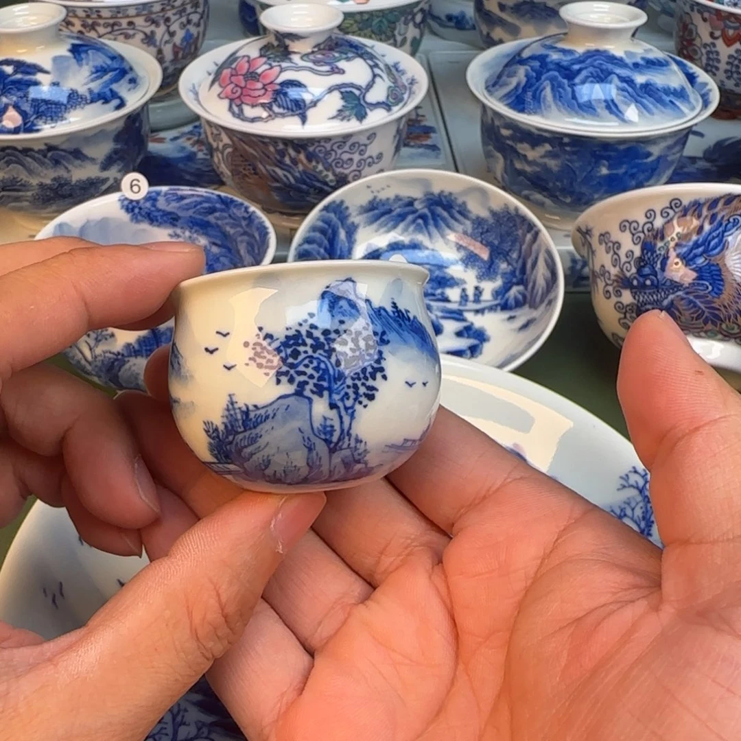 纯手绘纯手工茶具78