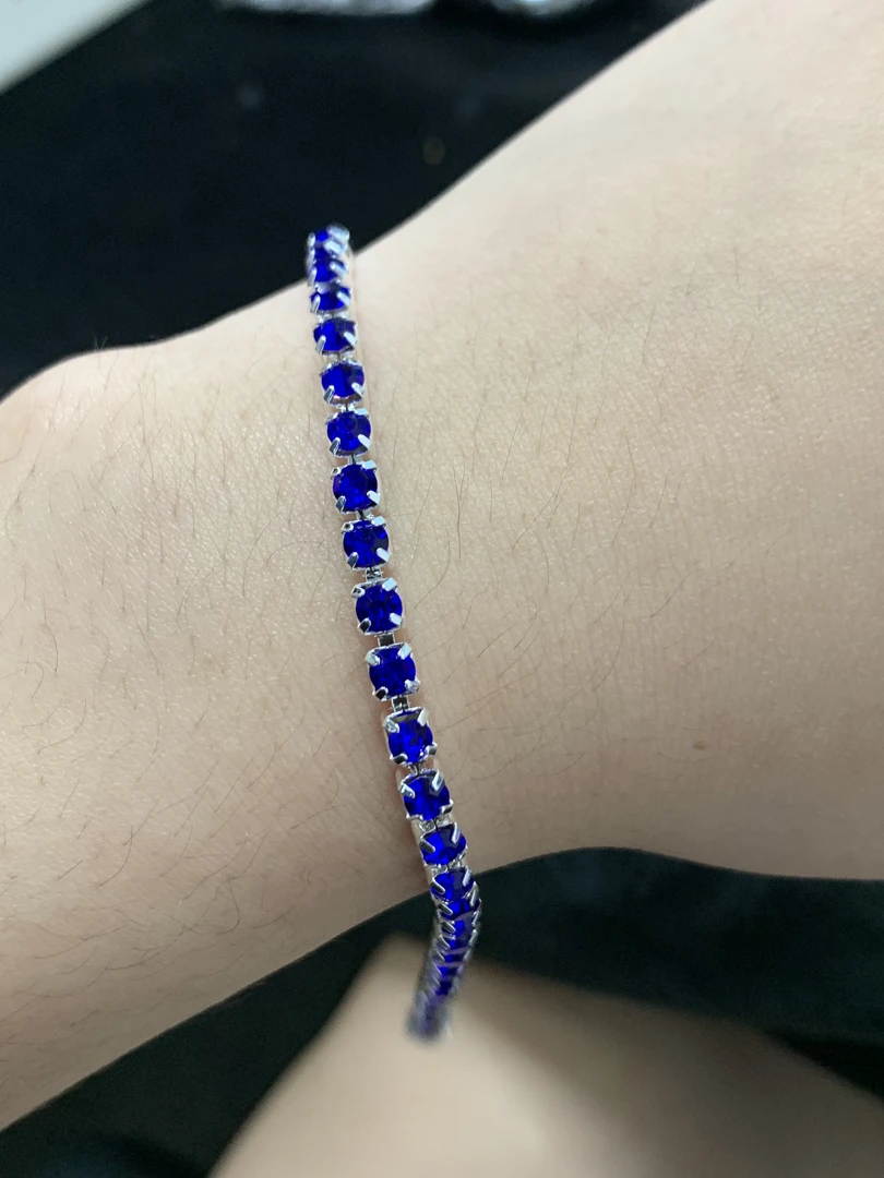 叶安高定-馆藏蓝宝轻奢手串配礼盒-SL0029