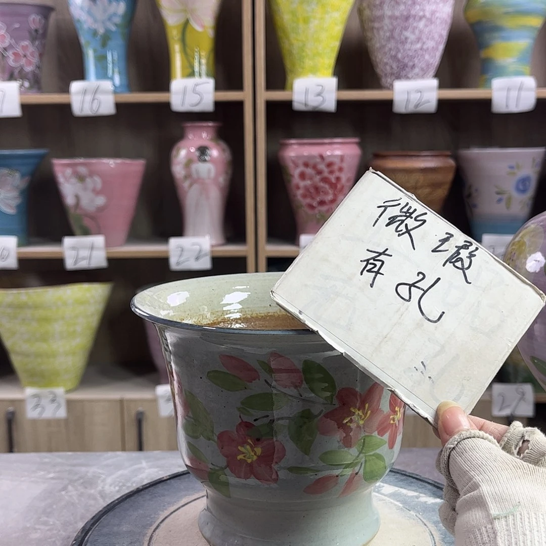 景德镇陶瓷花盆花盆