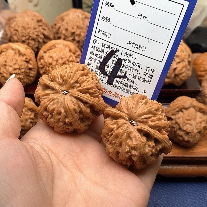 冰***k吊坠桃核粗筋狮子头43