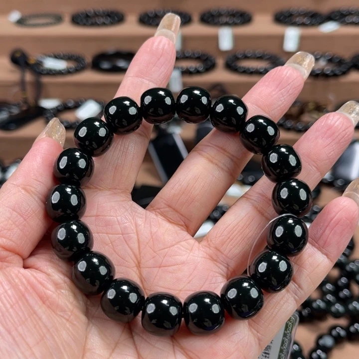 和田玉未镶嵌手链12.7