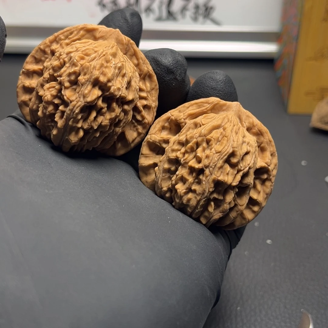 把件文玩核桃文**拳四座楼