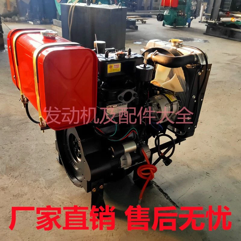 全新22KW潍坊双缸2110柴油发动机 船机挂桨机锯末机粉碎机用