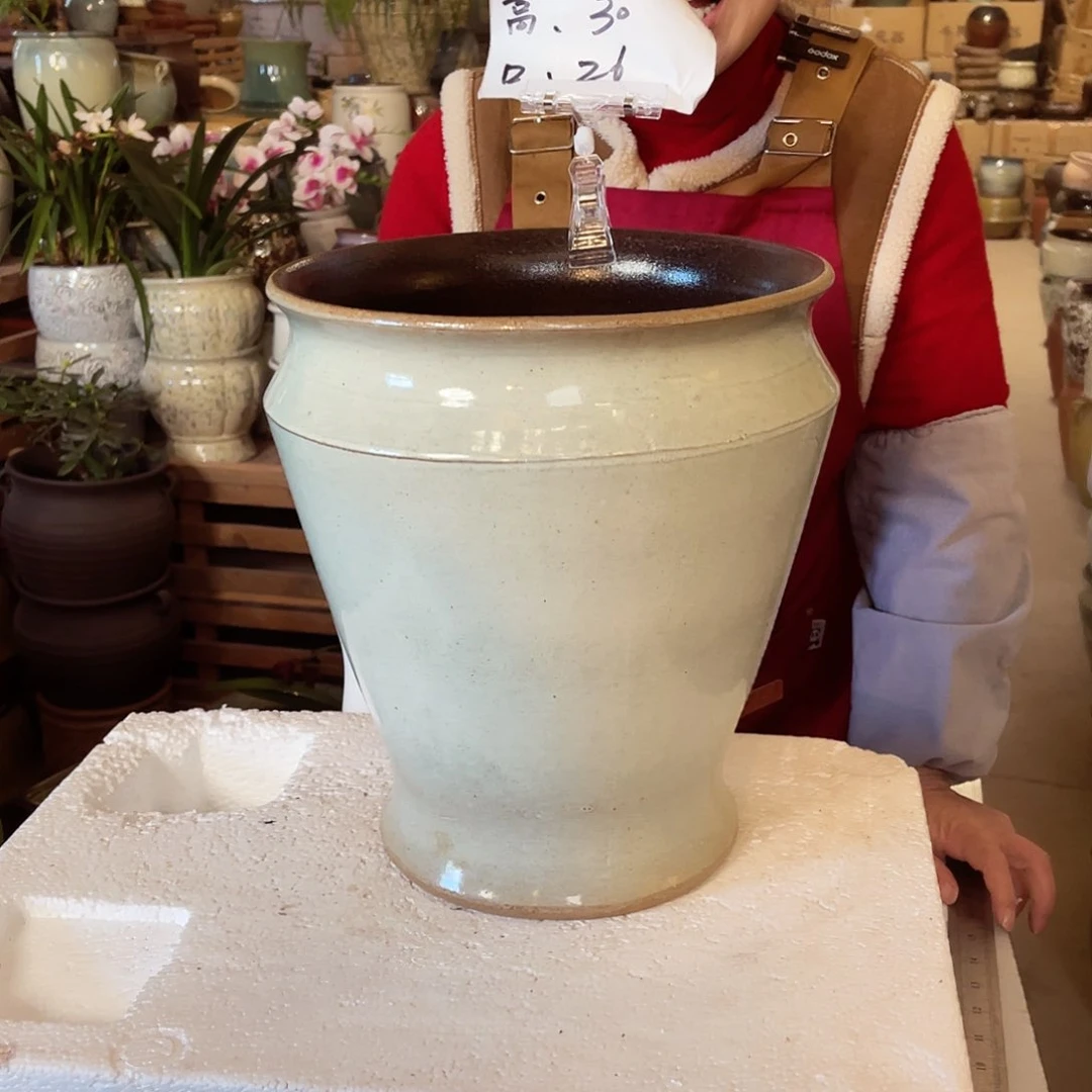 紫砂花盆高度30口径26