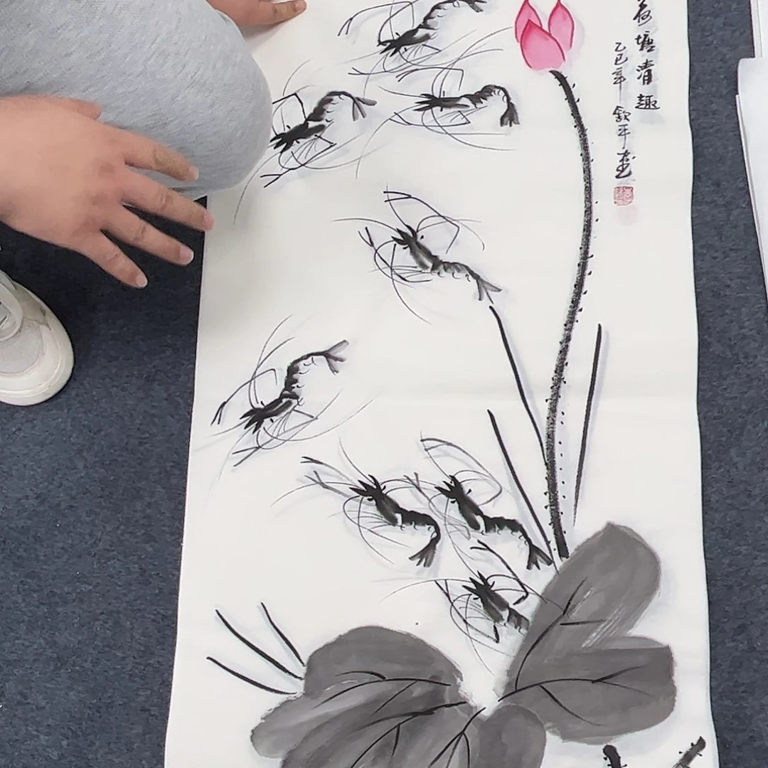 国画国画作品宣纸纯手绘