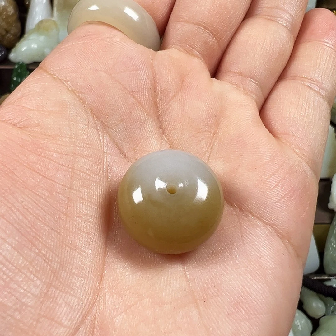 和田玉未镶嵌吊坠(不含链)