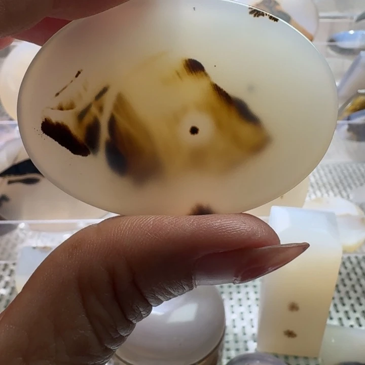 玛瑙/玉髓未镶嵌项链