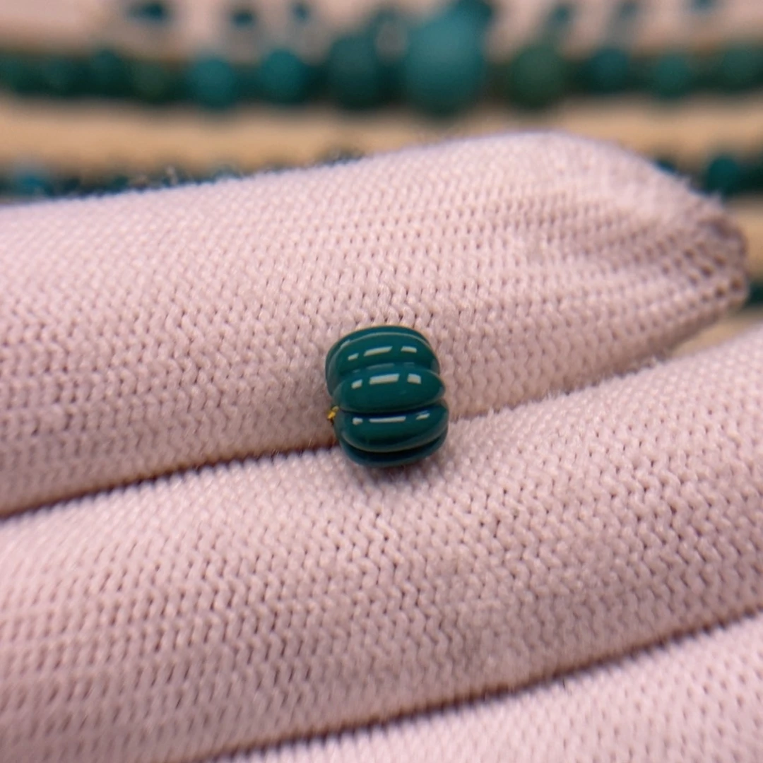 未镶嵌绿松石瓜珠8.1mm福利款824