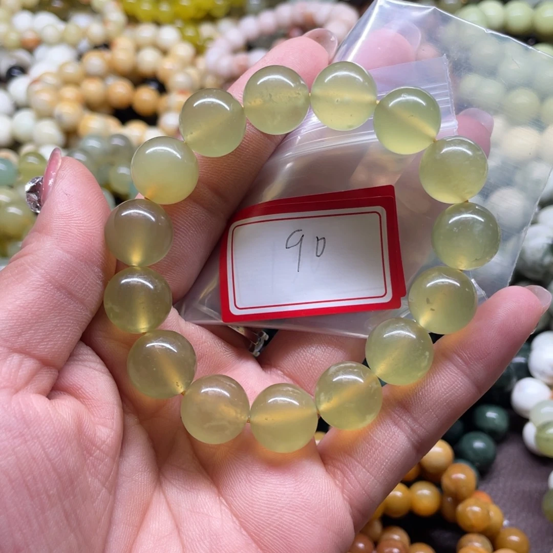 蛇纹石玉未镶嵌手串