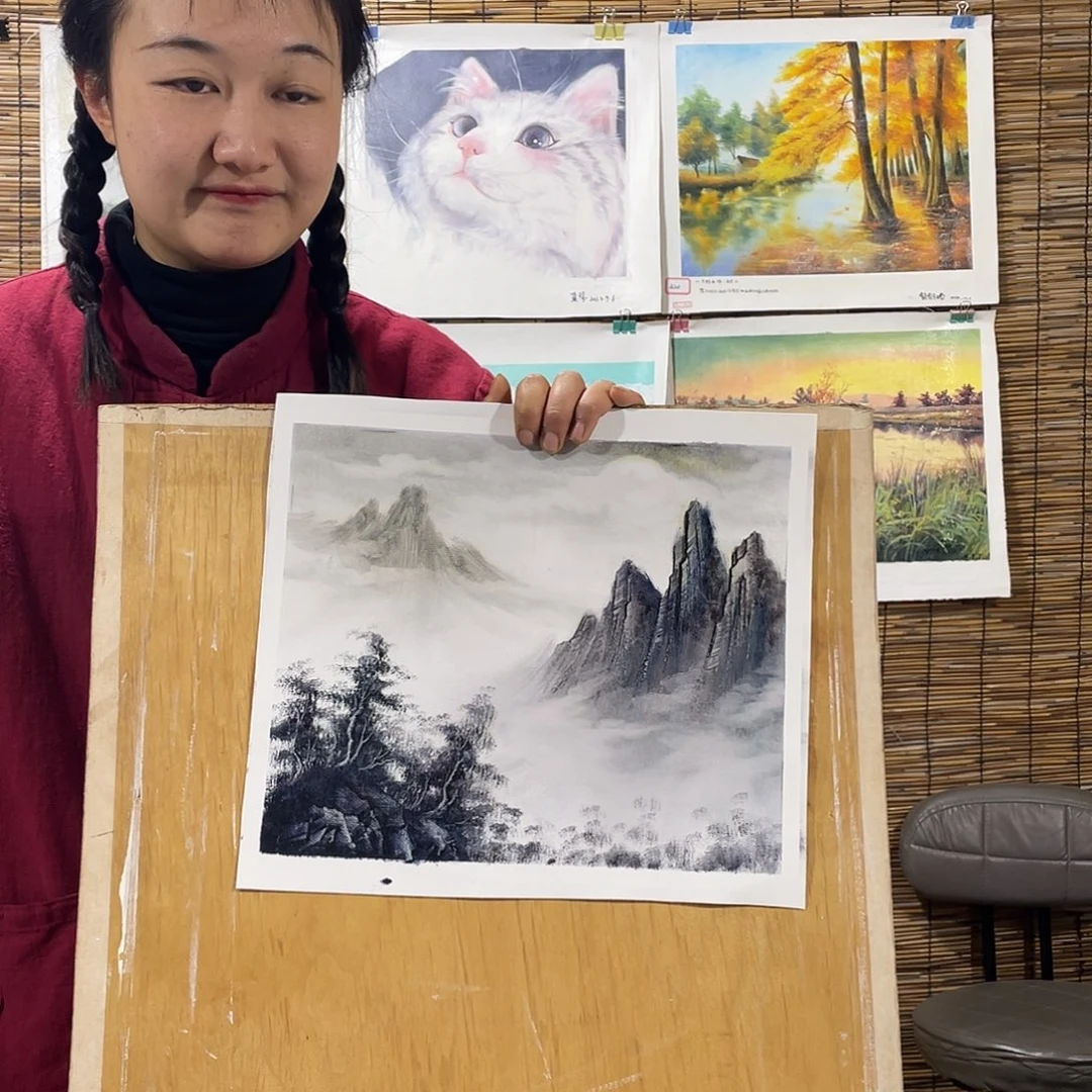 油画用****7薇爽恭喜竞拍成功