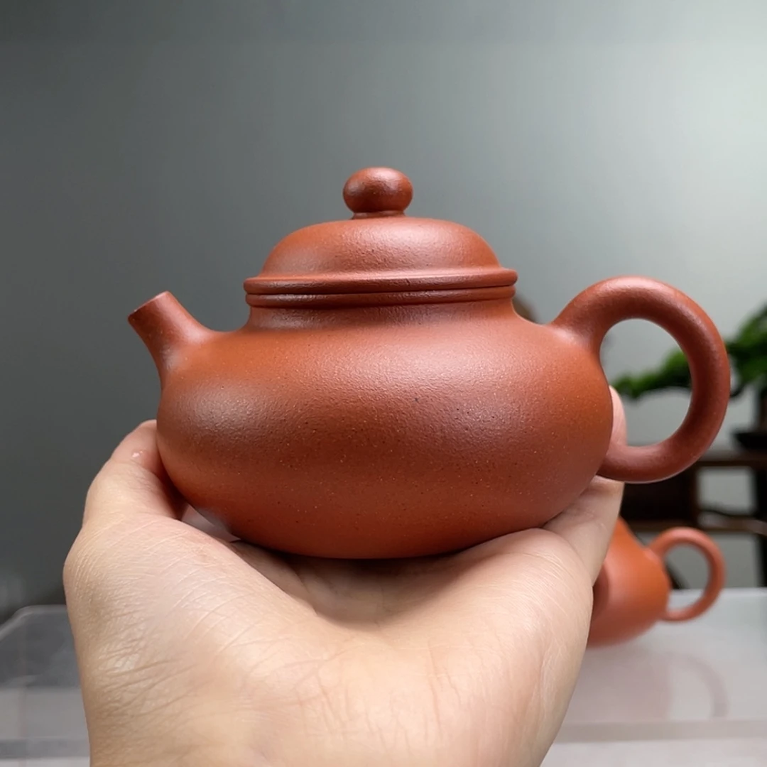 【闪购商品】茶壶紫砂红降坡容天容量150cc