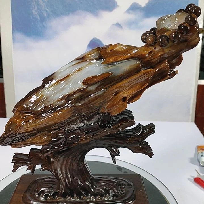 林树化玉家居摆件