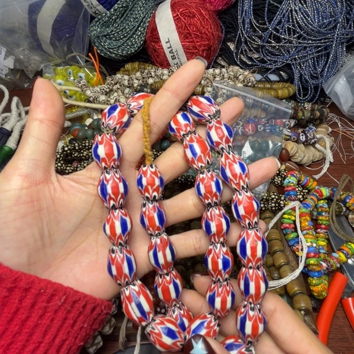 玻璃颈饰7398琉璃一条