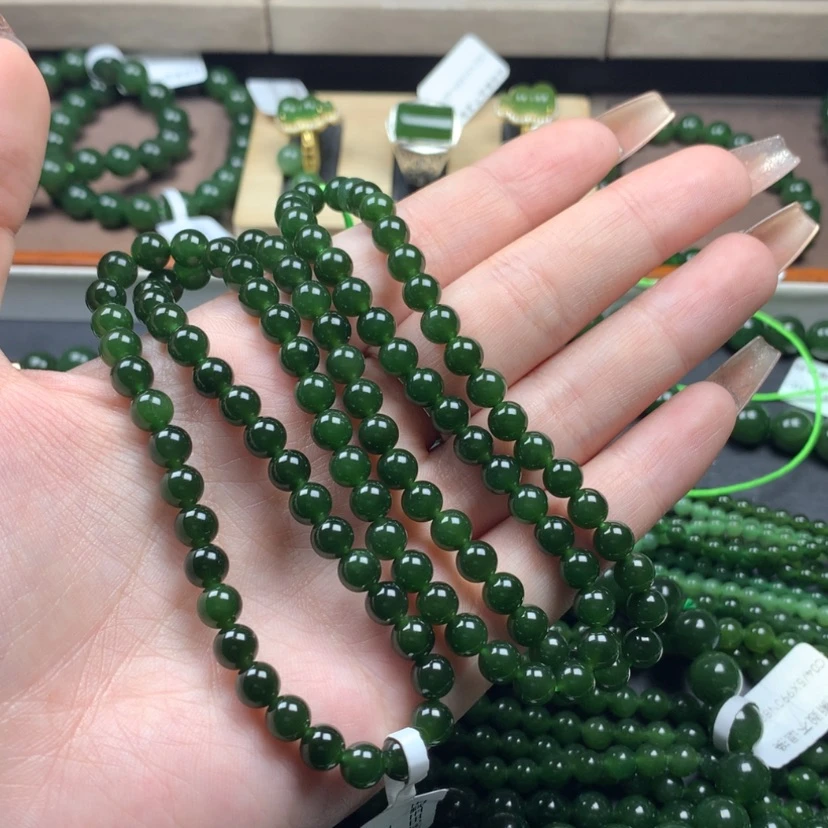 【闪购商品】和田玉（碧玉）颈饰未镶嵌F****卡