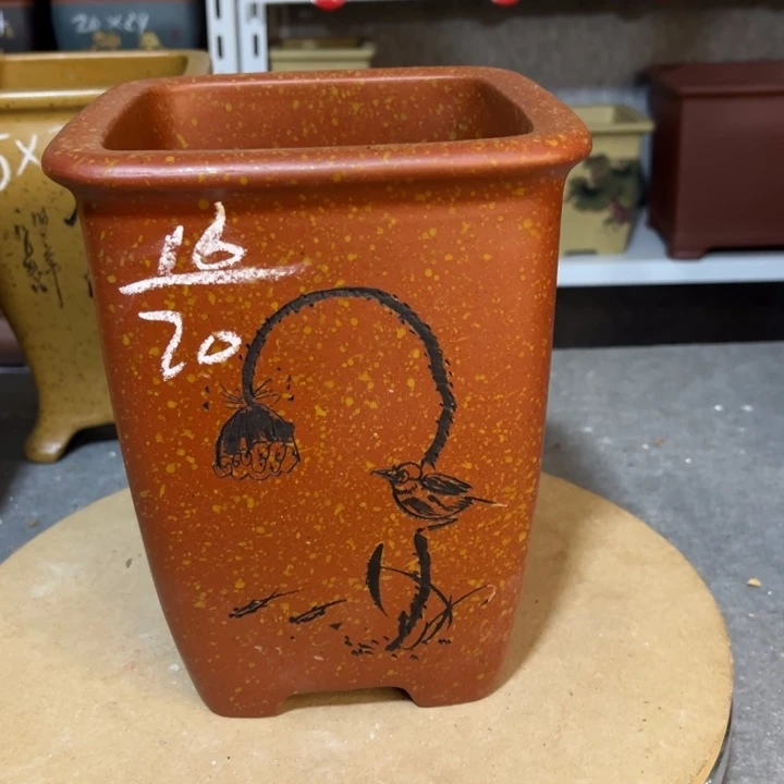 紫砂花盆宜兴紫砂