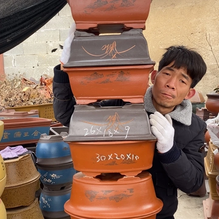 紫砂花盆紫砂特价包邮