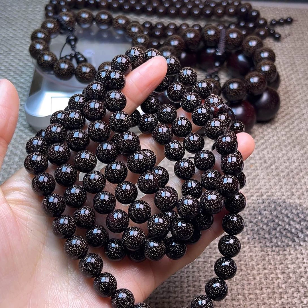 檀香紫檀（小叶紫檀）1.0 108 爆星