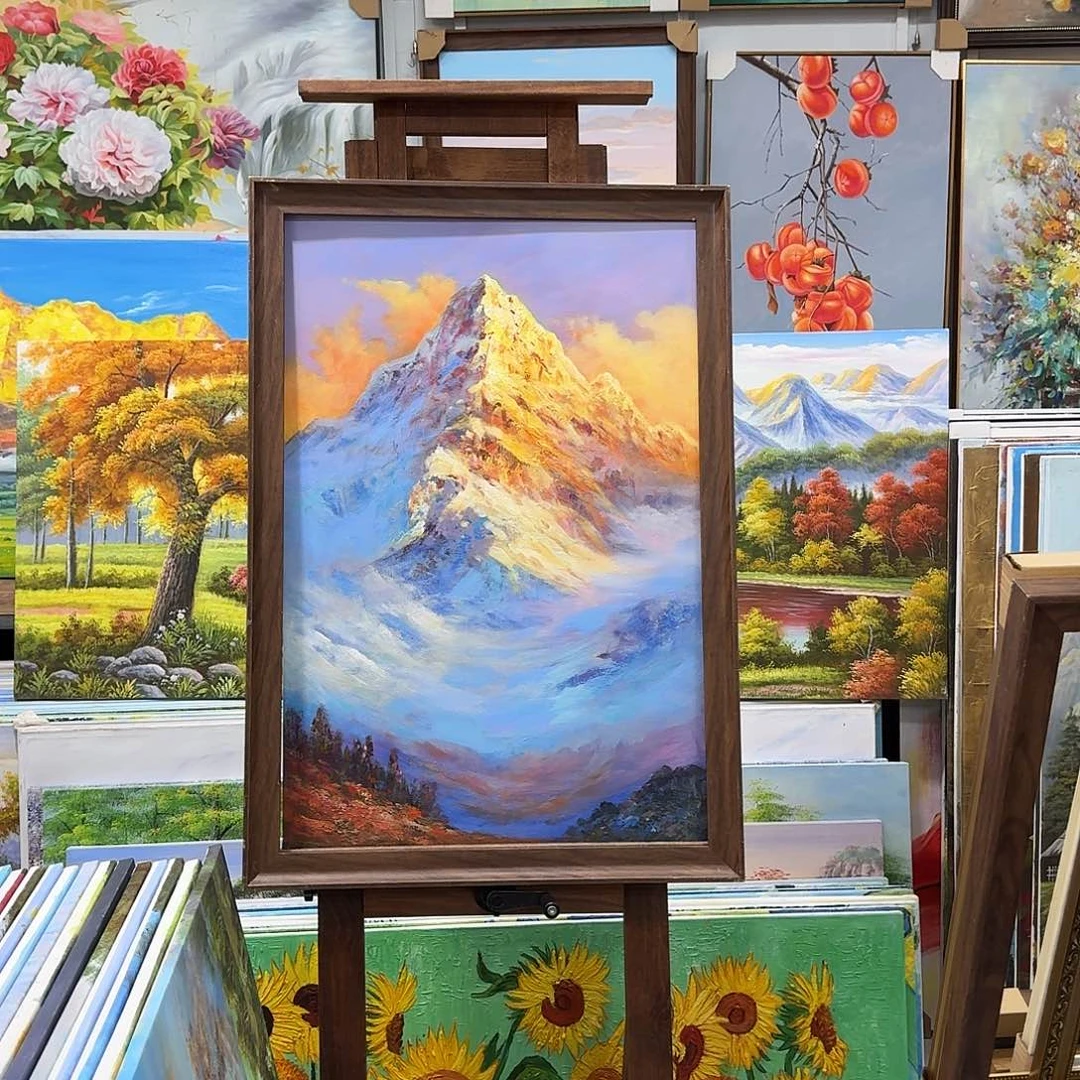 油画6898油画作品展作品集一