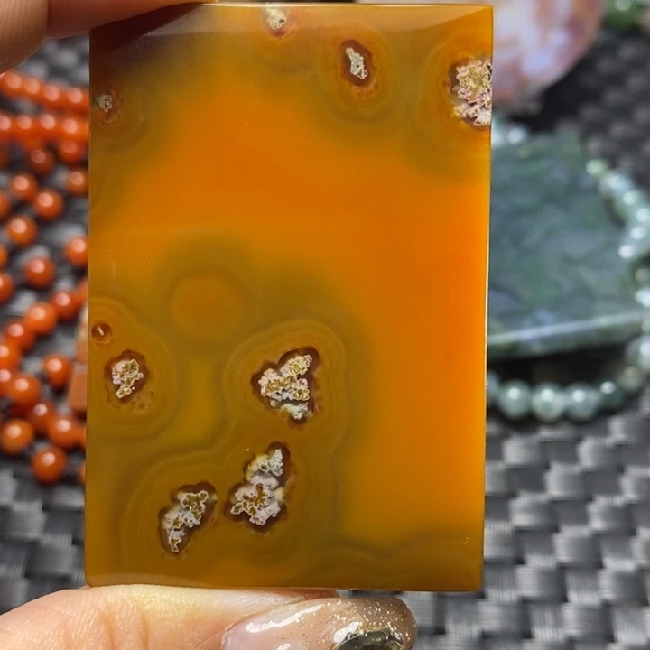 【闪购商品】玛瑙/玉髓颈饰未镶嵌用****6