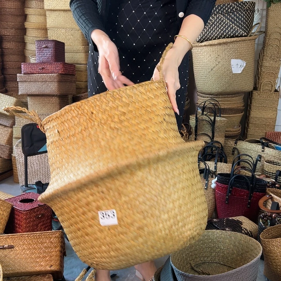 草编草编包/草编收纳盒微瑕疵