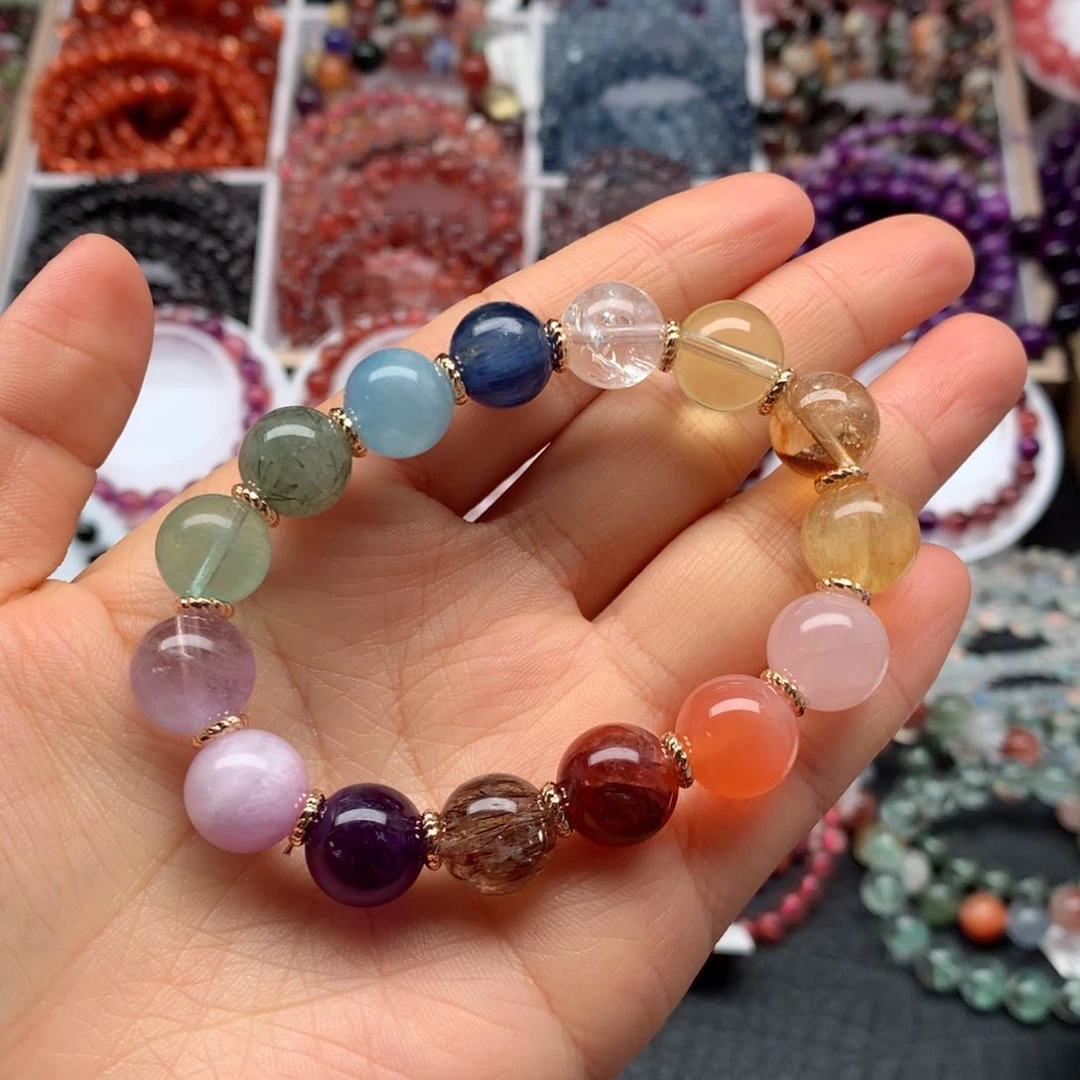 水晶手链未镶嵌多宝手链12