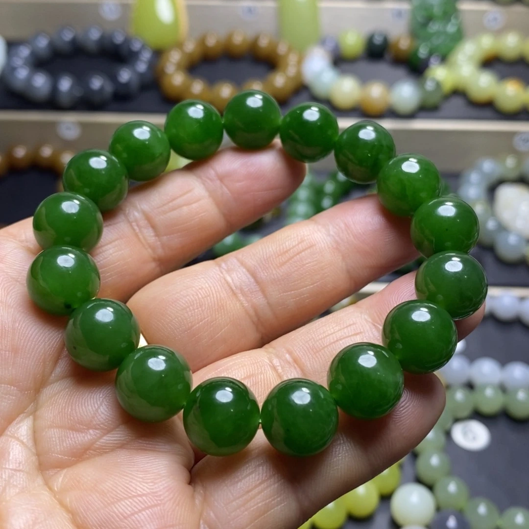 和田玉手串未镶嵌